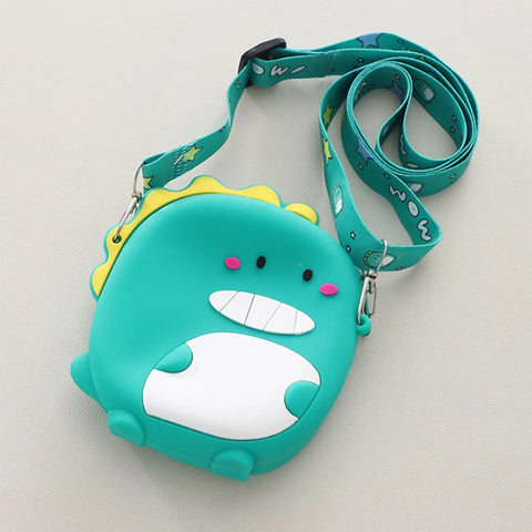 Boys' Dinosaur Summer Set with Mini Crossbody Bag – 2 Piece (1-6 Years) Boys' Dinosaur Summer Set with Mini Crossbody Bag – 2 Piece (1-6 Years)