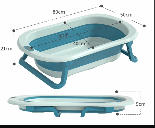 Children's Bathtub with Temperature Display
