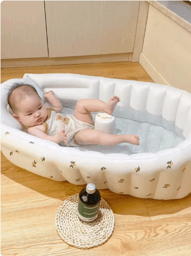 Inflatable Bath Tub for Kids