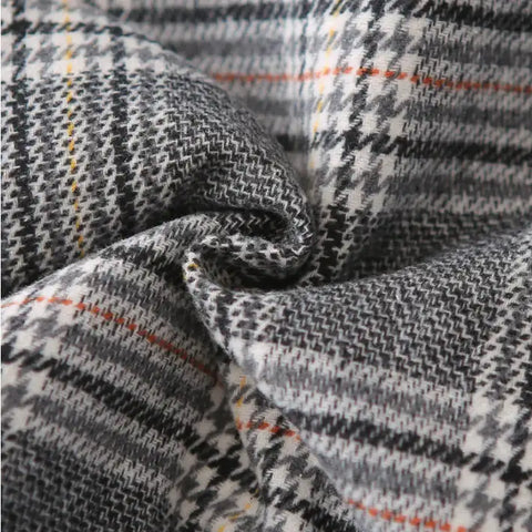Toddler Thick Winter Plaid Jacket with Bear Pocket – Brown or Grey (1-5 Years) Toddler Thick Winter Plaid Jacket with Bear Pocket – Brown or Grey (1-5 Years)