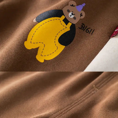 3-Piece Bear Print Outfit β Navy or Brown (1-5 Years) 3-Piece Bear Print Outfit β Navy or Brown (1-5 Years)