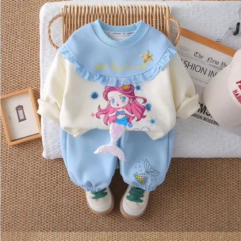 2-Piece Kids Mermaid Outfit β Blue or Pink (1-5 Years) 2-Piece Kids Mermaid Outfit β Blue or Pink (1-5 Years)