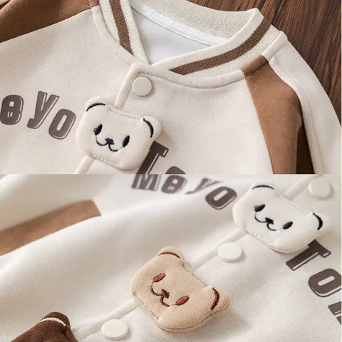3-Piece Bear Print Outfit β Navy or Brown (1-5 Years) 3-Piece Bear Print Outfit β Navy or Brown (1-5 Years)