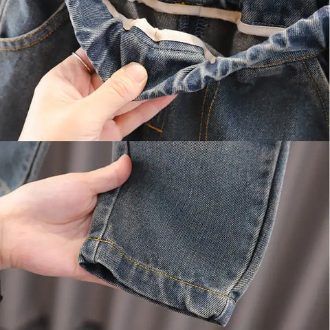 Boys 3-Piece Plaid Shirt, T-Shirt & Jeans Set (1-5 Years) Boys 3-Piece Plaid Shirt, T-Shirt & Jeans Set (1-5 Years)