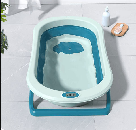 Children's Bathtub with Temperature Display Children's Bathtub with Temperature Display
