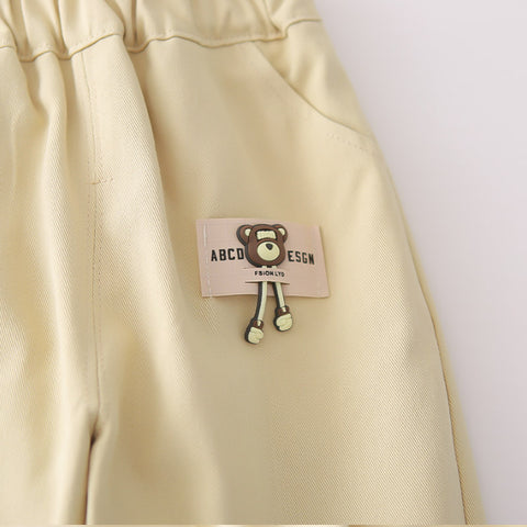 3-Piece Kids Bear Outfit – Beige (1-5 Years) 3-Piece Kids Bear Outfit – Beige (1-5 Years)