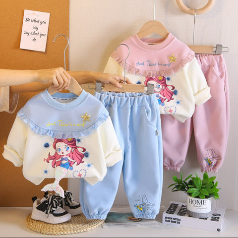 2-Piece Kids Mermaid Outfit β Blue or Pink (1-5 Years) 2-Piece Kids Mermaid Outfit β Blue or Pink (1-5 Years)