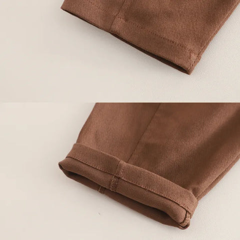 3-Piece Mushroom Vest Outfit β Brown or Green (1-5 Years) 3-Piece Mushroom Vest Outfit β Brown or Green (1-5 Years)