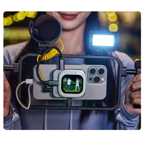 Next-Gen Selfie Monitor for iPhone + Vlog Camera Assistant Next-Gen Selfie Monitor for iPhone + Vlog Camera Assistant