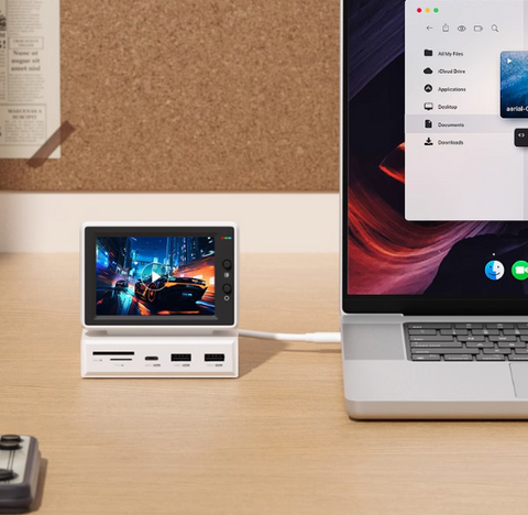 Portable Mini Computer and Monitor Portable Mini Computer and Monitor
