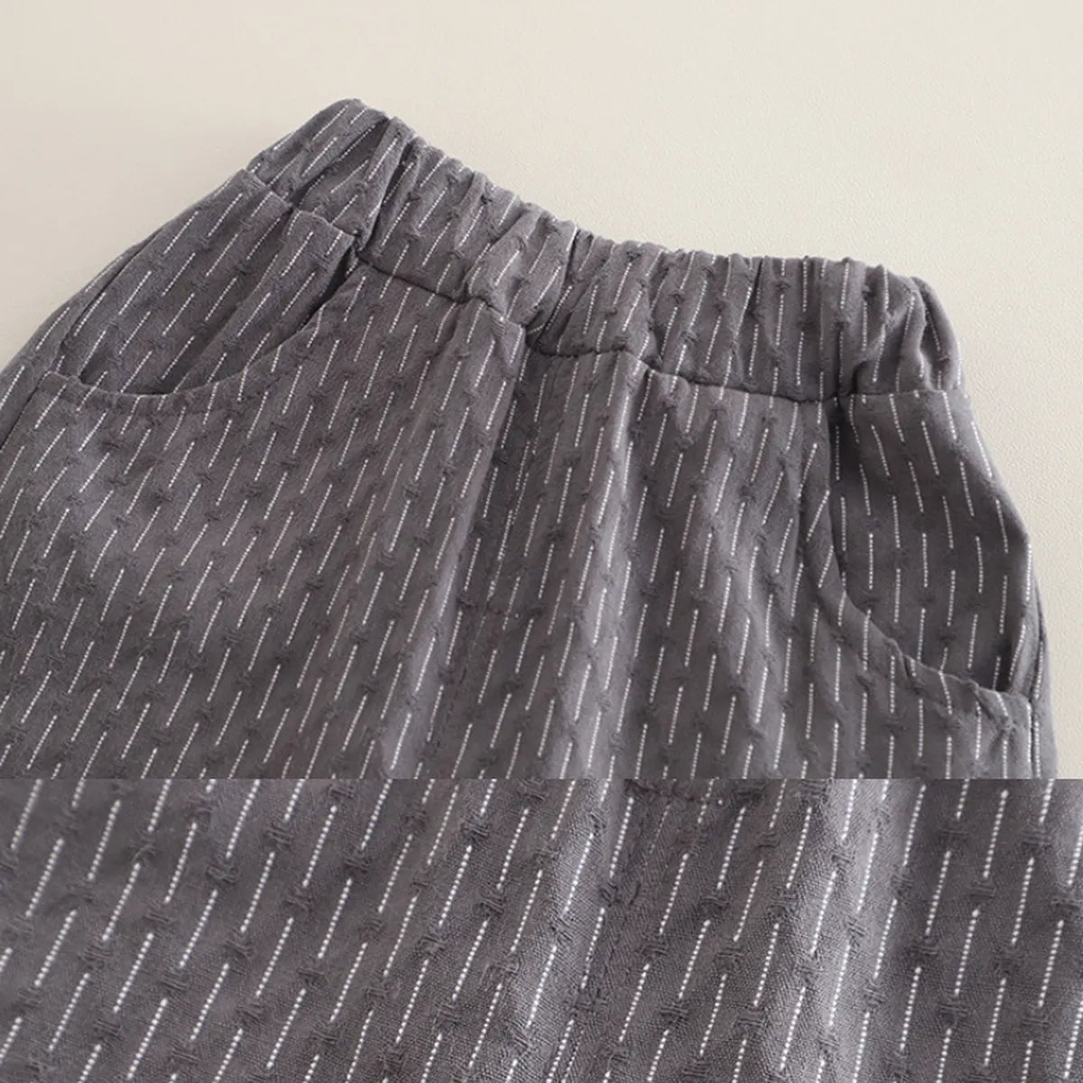 Boys' 3-Piece Grey Summer Outfit – Vest, Shorts & Tie Set (1-6 Years)