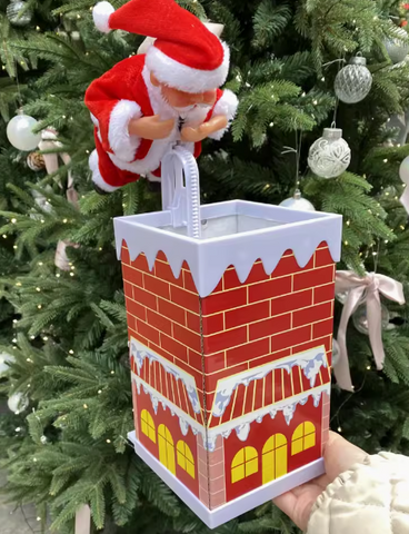 Santa Claus Toy-Christmas Gifts That Go Up and Down the Chimney