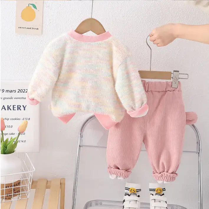 3-Piece Kids Outfit – Pink or Blue (1-5 Years)