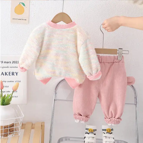3-Piece Kids Outfit – Pink or Blue (1-5 Years)