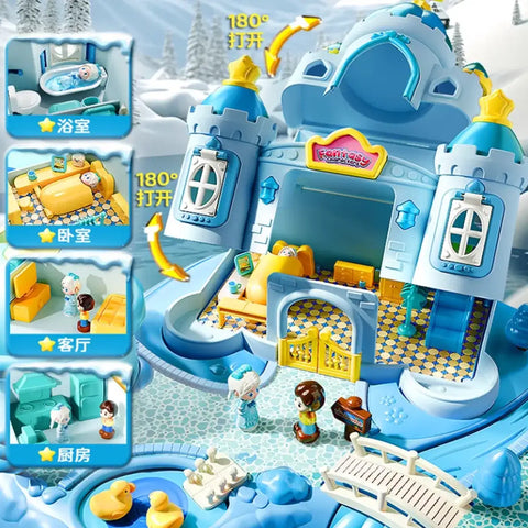Magnetic Joystick Princess Castle Playset – Interactive Fairy World