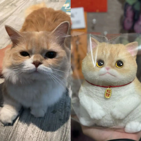 Deluxe Cat Design Kit – Paint, Decorate & Personalize Your Own Cat Figure