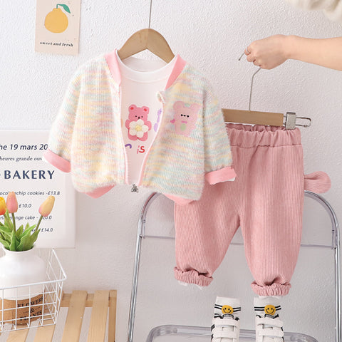 3-Piece Kids Outfit – Pink or Blue (1-5 Years)