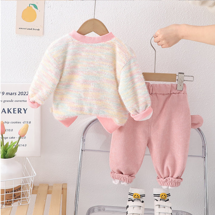 3-Piece Kids Outfit – Pink or Blue (1-5 Years)