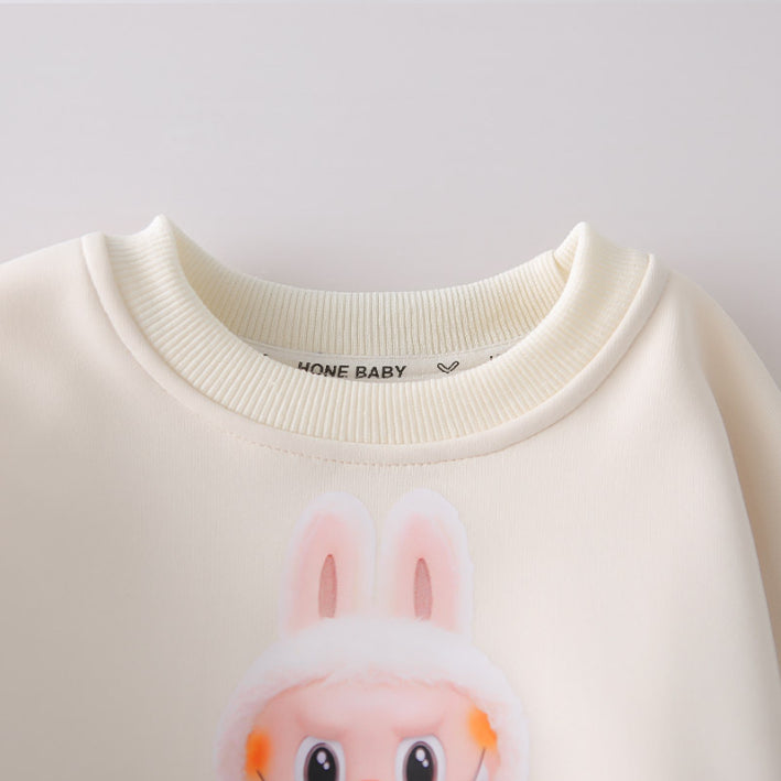 2-Piece Unisex Kids Bunny Outfit – Blue or White (1-5 Years)