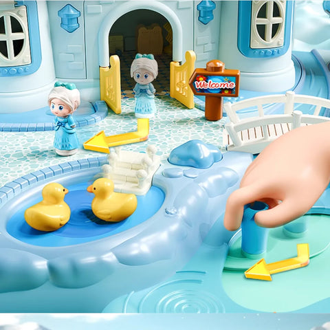 Magnetic Joystick Princess Castle Playset – Interactive Fairy World