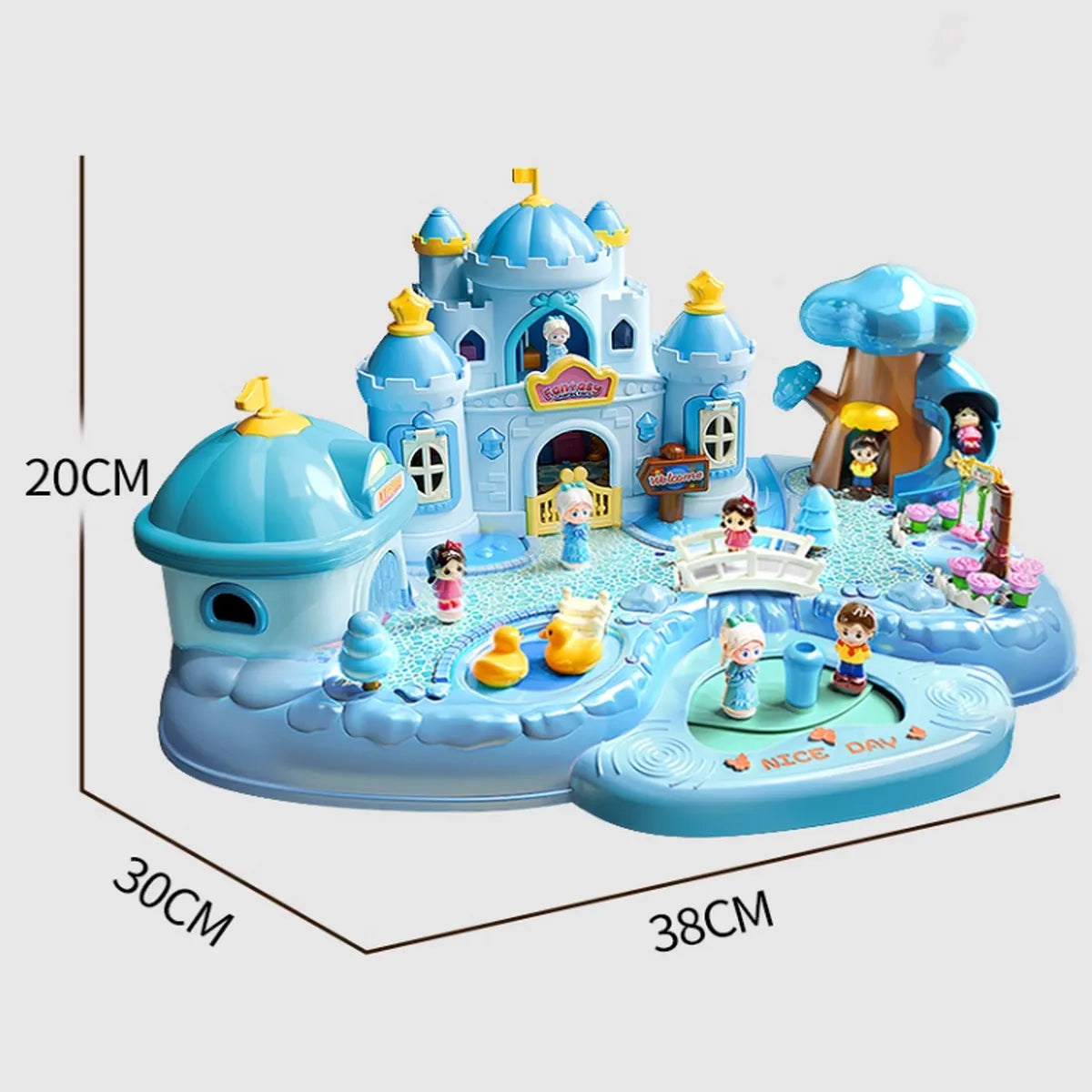 Magnetic Joystick Princess Castle Playset – Interactive Fairy World