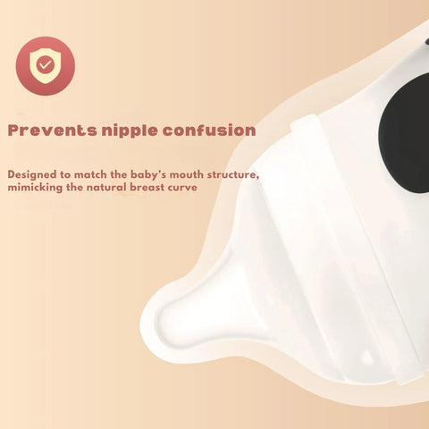 MooMoo Newborn Spill-Proof Bottle + Pacifier + Teether