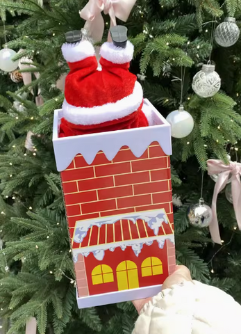 Santa Claus Toy-Christmas Gifts That Go Up and Down the Chimney