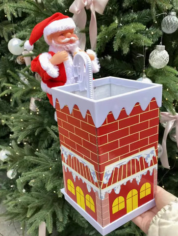 Santa Claus Toy-Christmas Gifts That Go Up and Down the Chimney